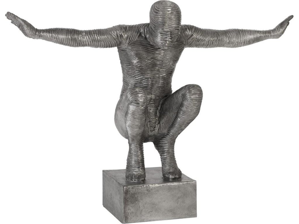 Outstretched Arms Sculpture, Aluminum, Large - main image