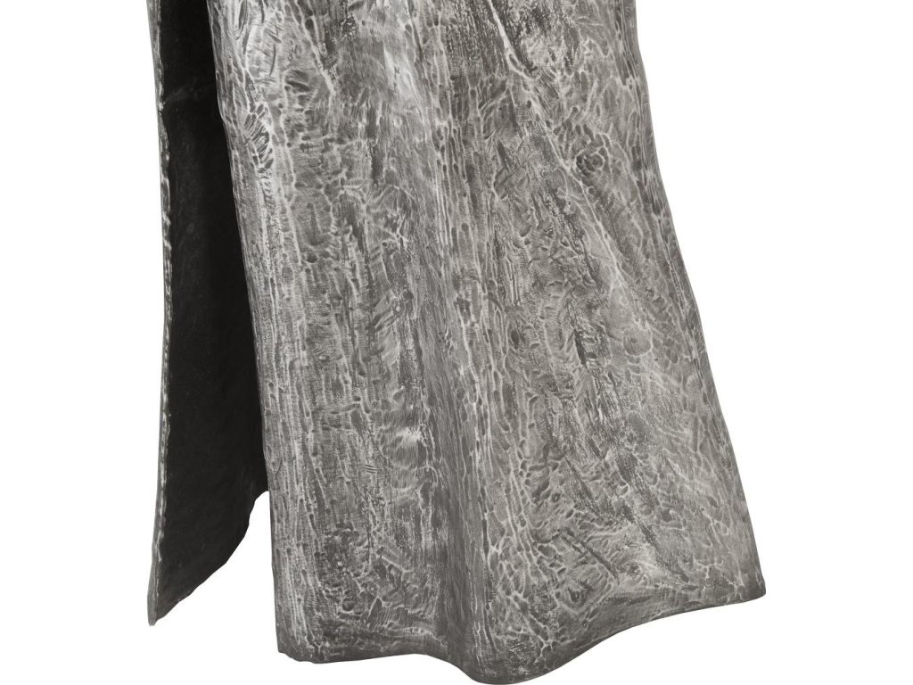Dress Sculpture, Long Sleeves, Black/Silver, Aluminum - image 2