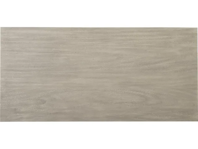 Ladder Dining Table, Suar Wood, Gray/Silver Finish - Alternative View