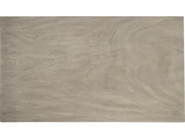 Ladder Coffee Table, Suar Wood, Gray/Silver Finish - Alternative View