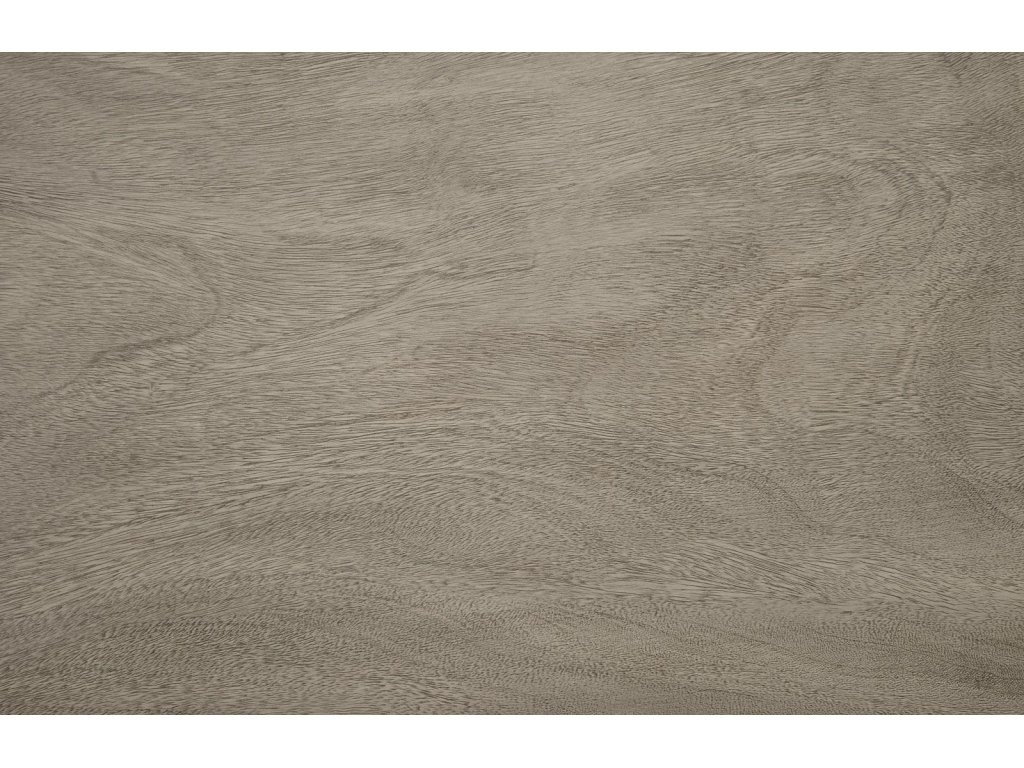 Ladder Coffee Table, Suar Wood, Gray/Silver Finish - image 2
