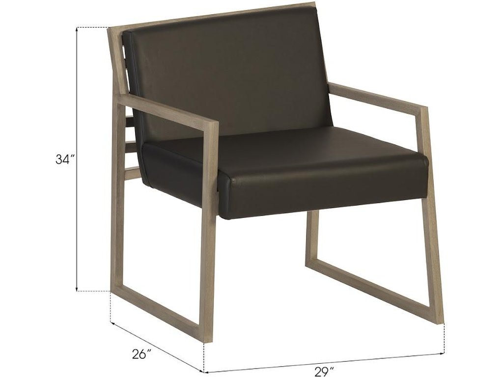 Ladder Slant Arm Chair, Left - image 5
