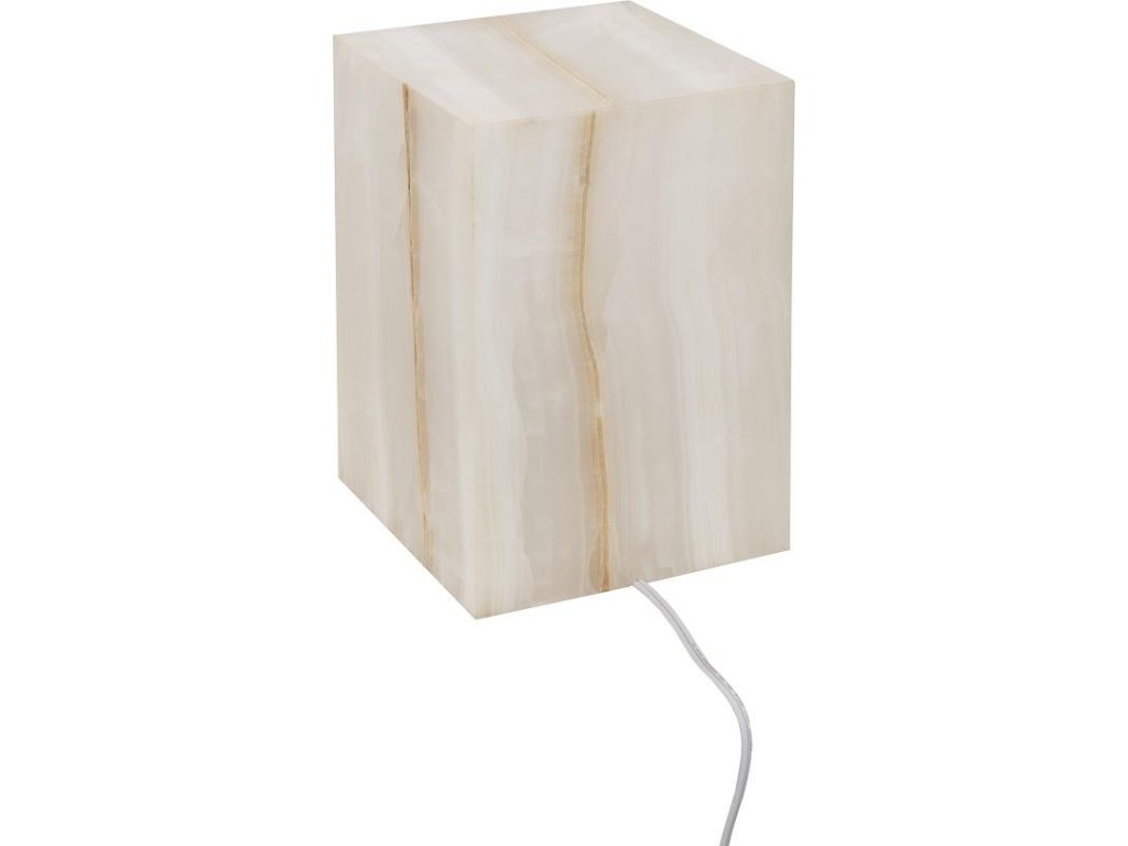 Onyx Prism Lamp, White - image 1