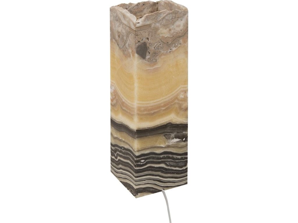 Onyx Lamp, Square, Zebra - image 1