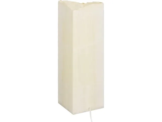 Onyx Lamp, Square, White - Alternative View