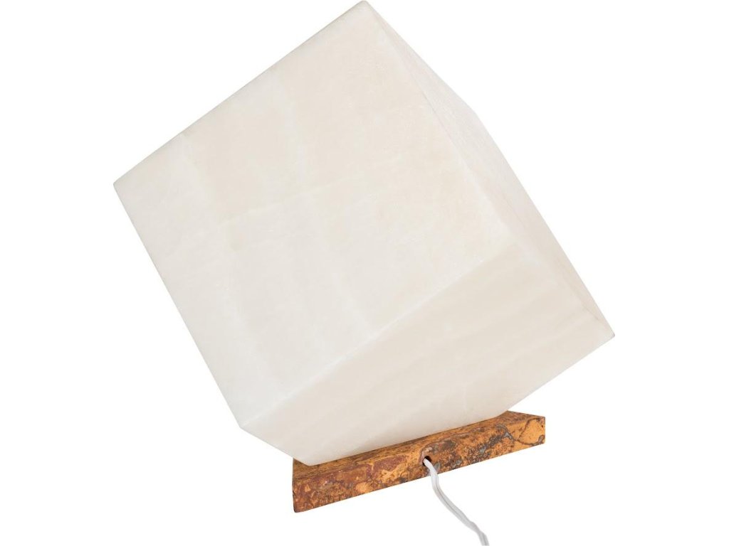 Onyx Lamp on Base, Square - image 1