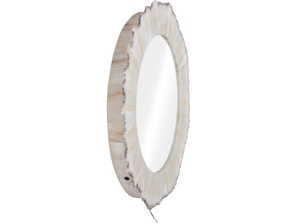 Onyx Mirror, White - image 1