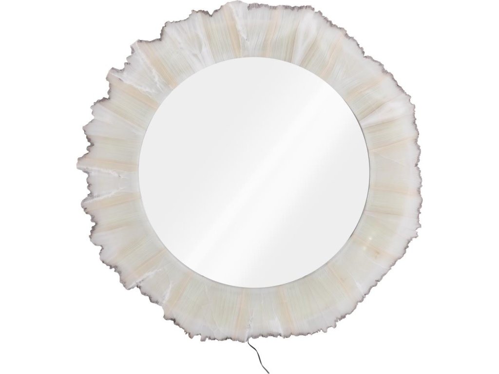 Onyx Mirror, White - main image