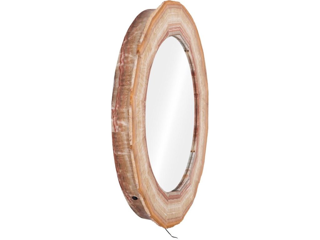 Onyx Mirror, Serpentine Beige - image 1