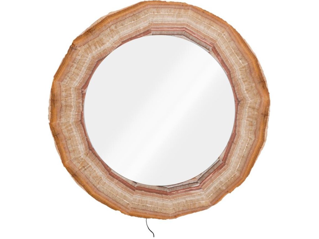 Onyx Mirror, Serpentine Beige - main image