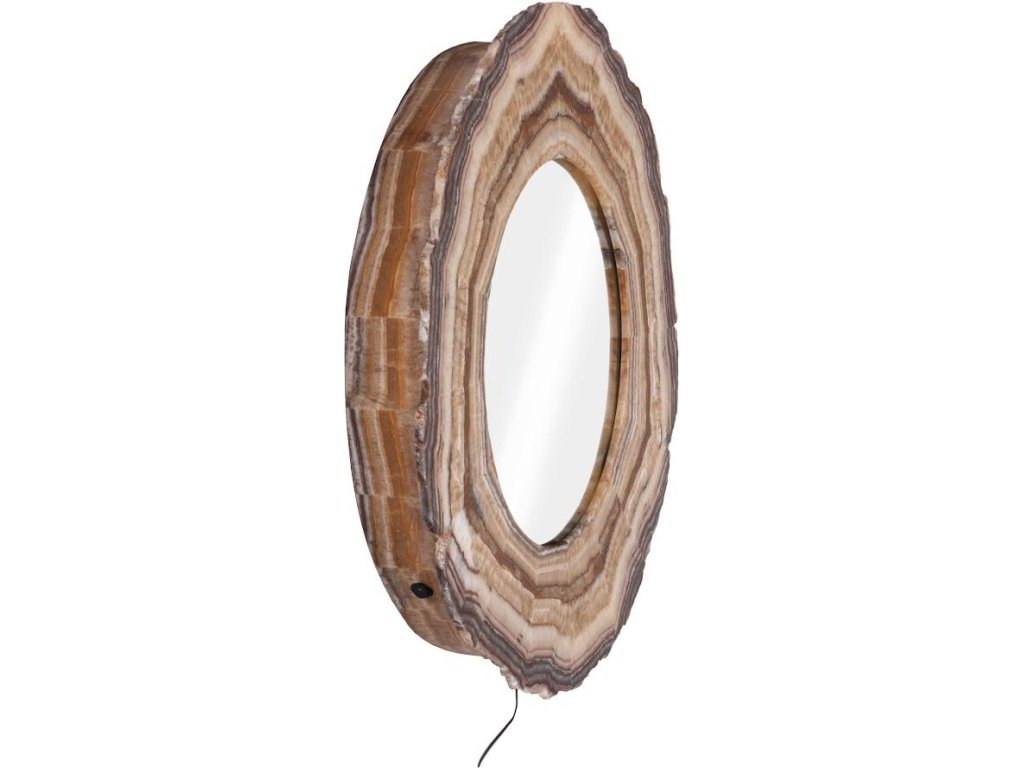 Onyx Mirror, Serpentine Beige - image 1