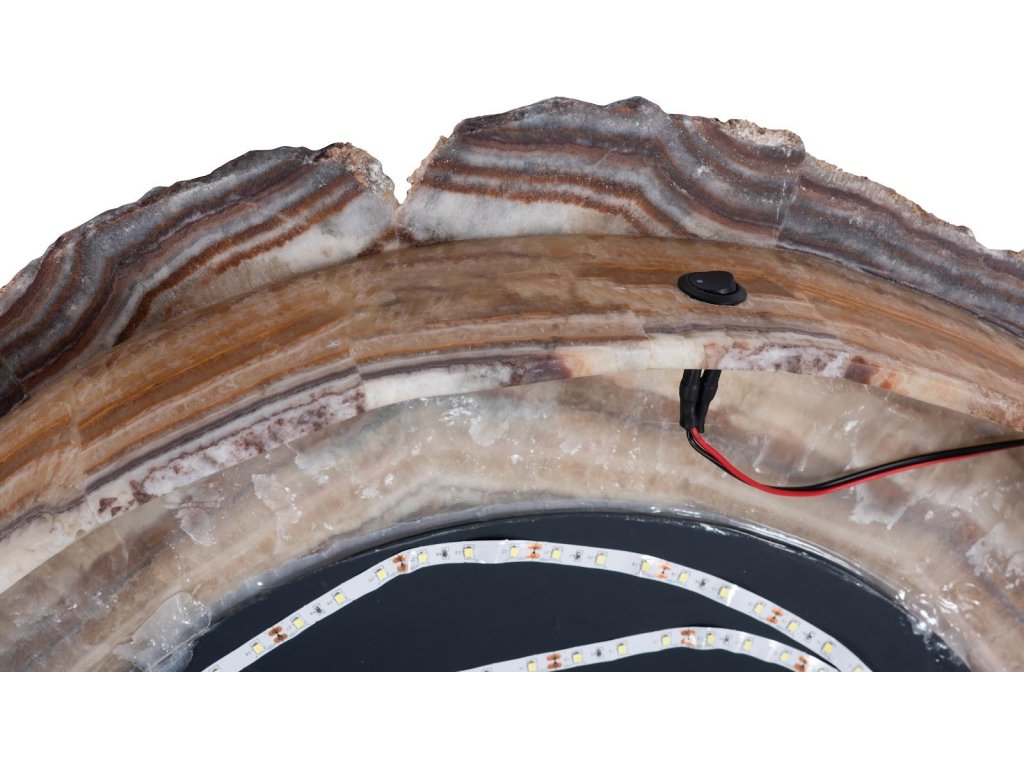 Onyx Mirror, Serpentine Beige - image 3
