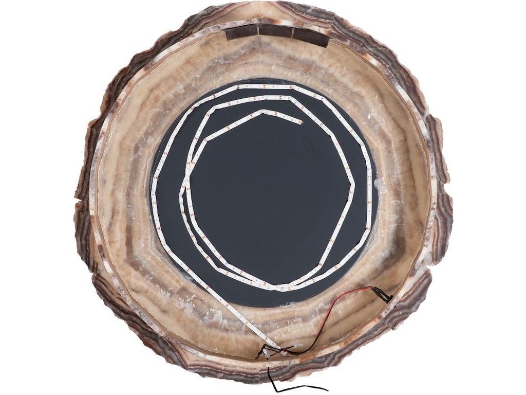 Onyx Mirror, Serpentine Beige - image 4