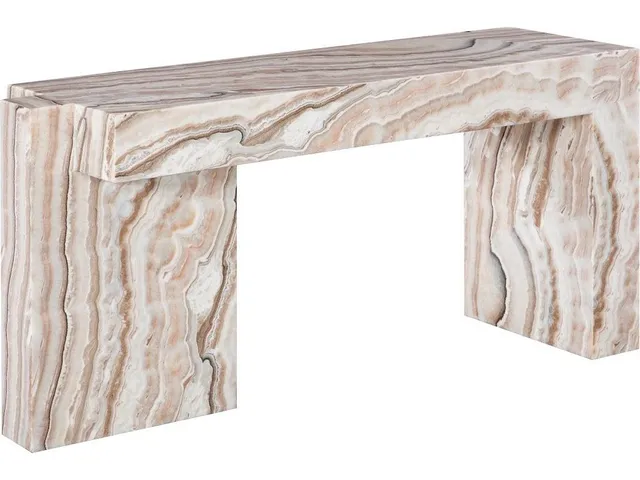 Onyx Console Table, Multicolor