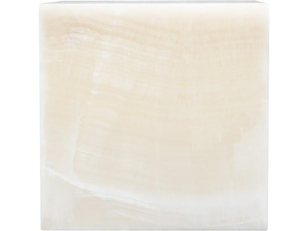 Onyx Lamp Cube, White - image 1