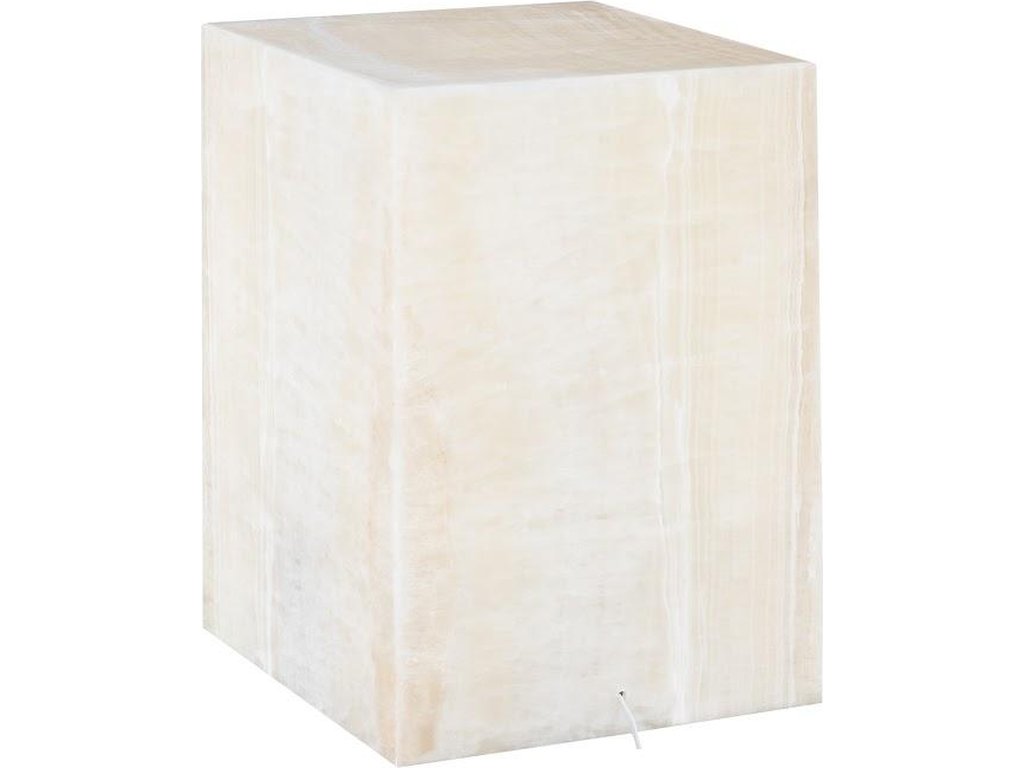 Onyx Lamp Cube, White - image 2