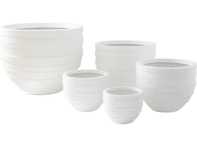 June Planter, White, SM - Alternative View
