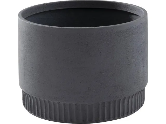 Harvest Planter, Large, Dark Gray