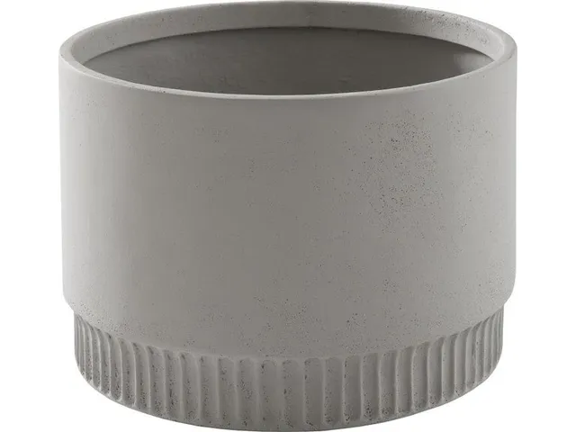 Harvest Planter, Large, Light Gray