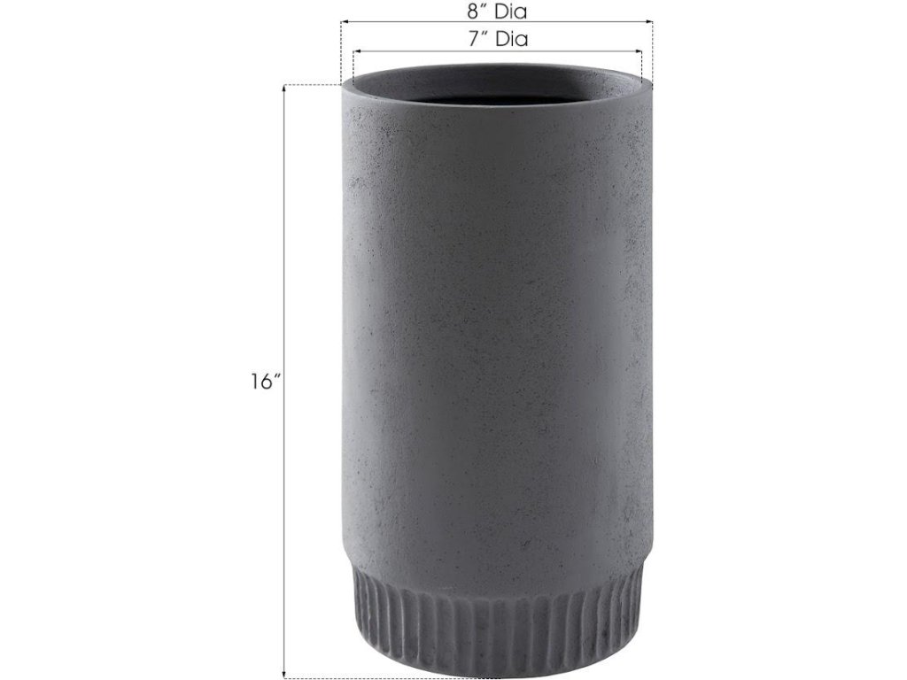 Harvest Planter, Medium, Dark Gray - image 1