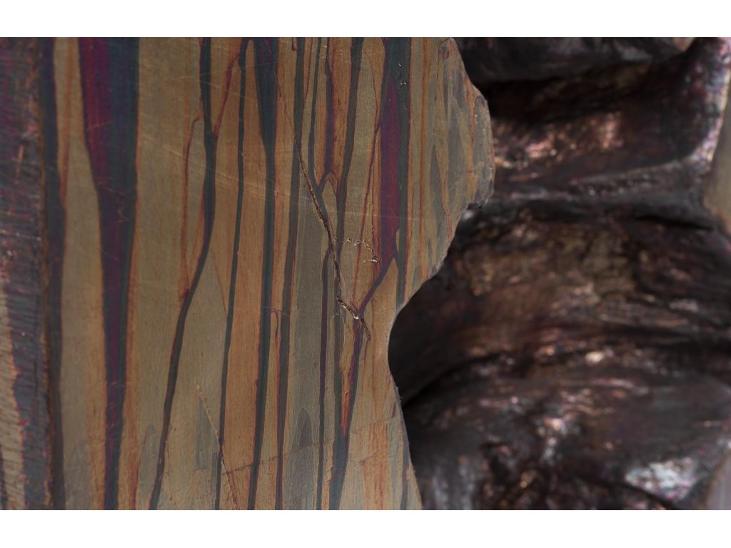 Plateada Hollow Console, Copper Patina Finish - image 4