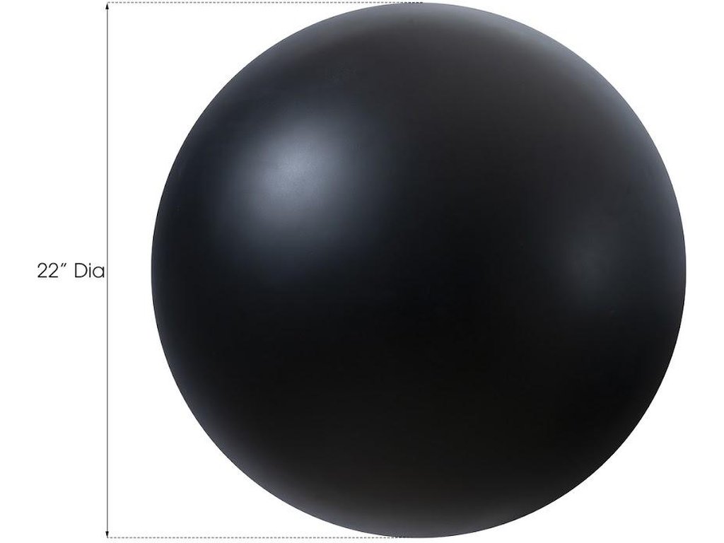 Ball on the Wall, Large, Matte Black - image 2
