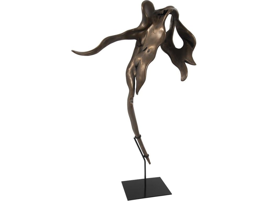 Cast Root Sculpture, Resin, Bronze Finish - main image