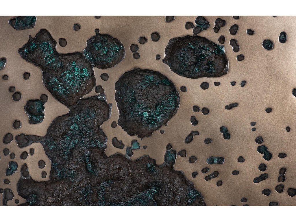 Splotch Wall Art, Square, Bronze Finish - image 2