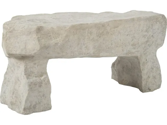 Cast Stone Bench, Roman Stone - Alternative View