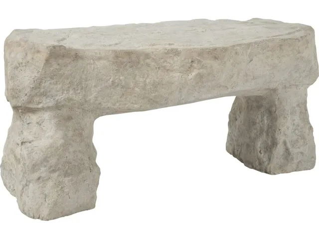 Cast Stone Bench, Roman Stone