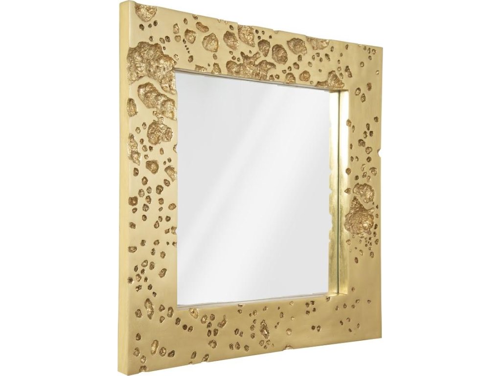 Splotch Mirror, Gold Leaf - image 1