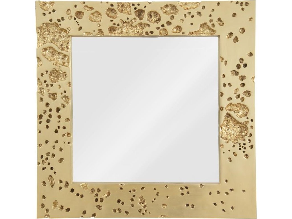 Splotch Mirror, Gold Leaf - main image