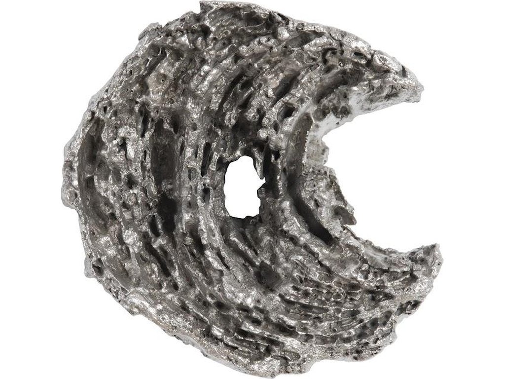 Cast Eroded Wood Circle Wall Tile - main image