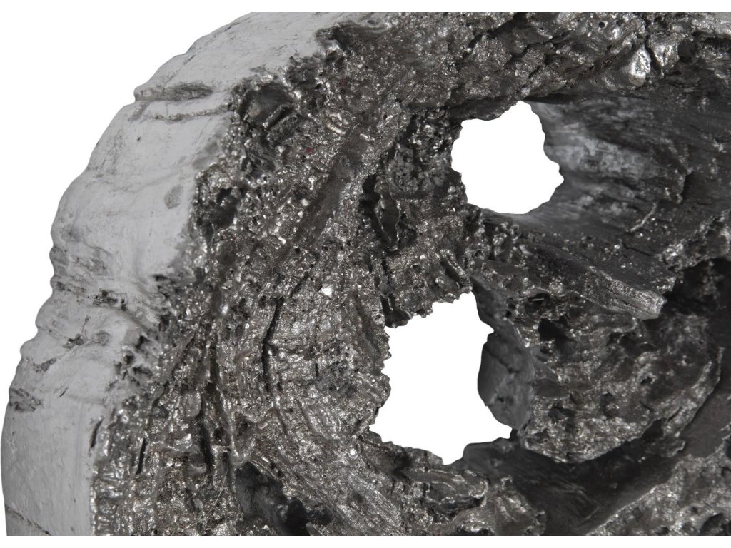 Cast Eroded Wood Circle Wall Tile - image 2