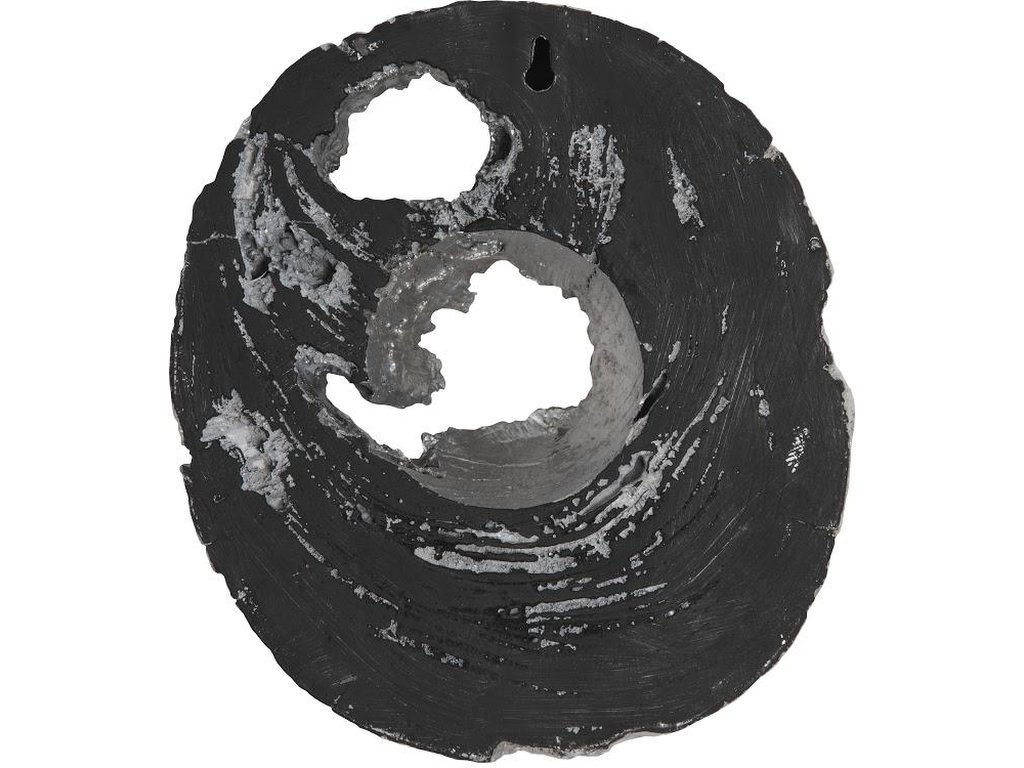 Cast Eroded Wood Circle Wall Tile - image 3