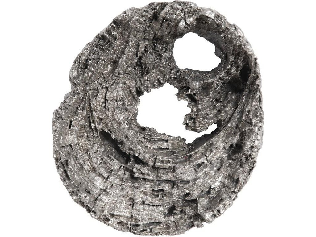 Cast Eroded Wood Circle Wall Tile - main image