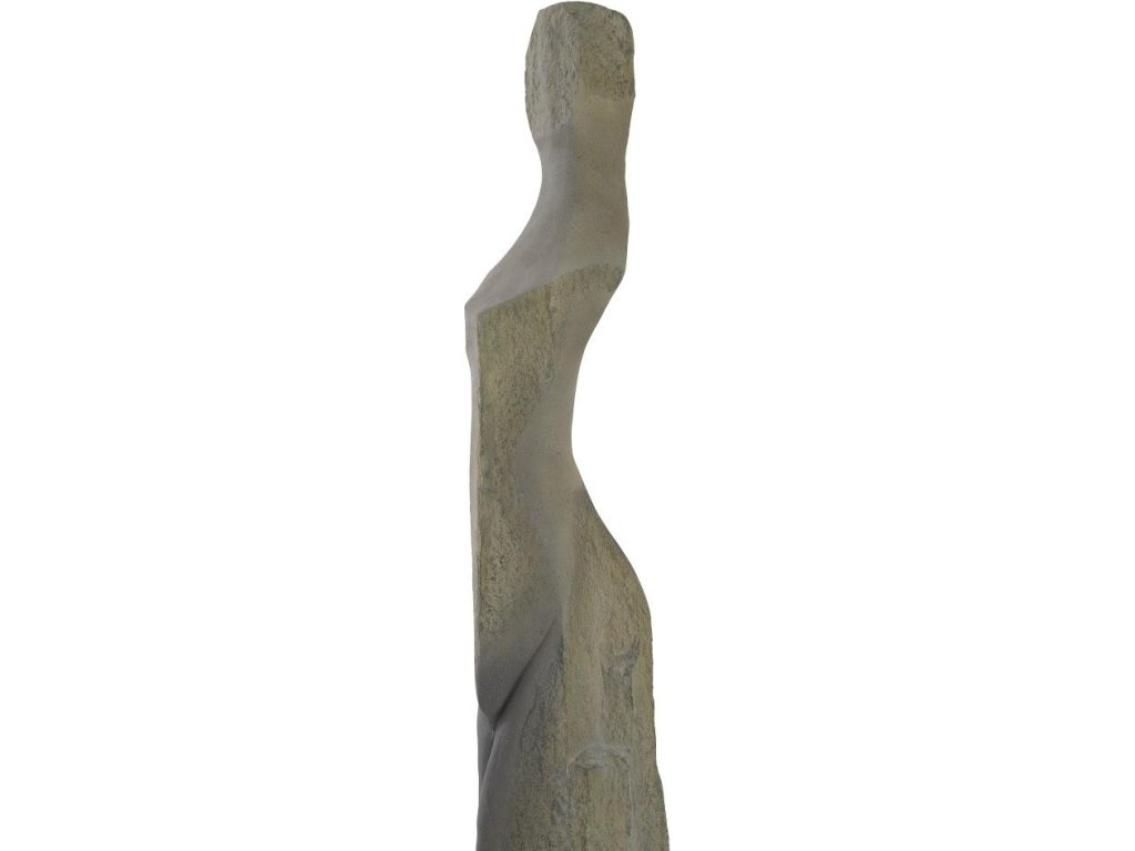 Cast Women Sculptures, A , Colossal, Splinter Stone Finish - image 2