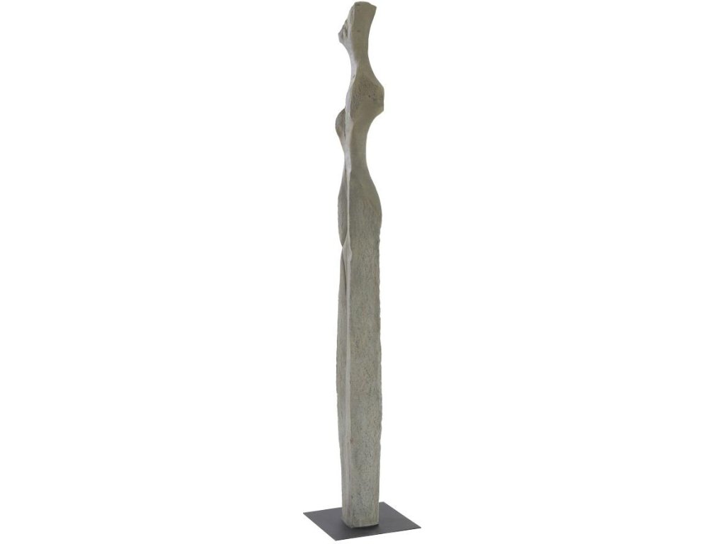 Cast Women Sculptures, C , Colossal, Splinter Stone Finish - image 1