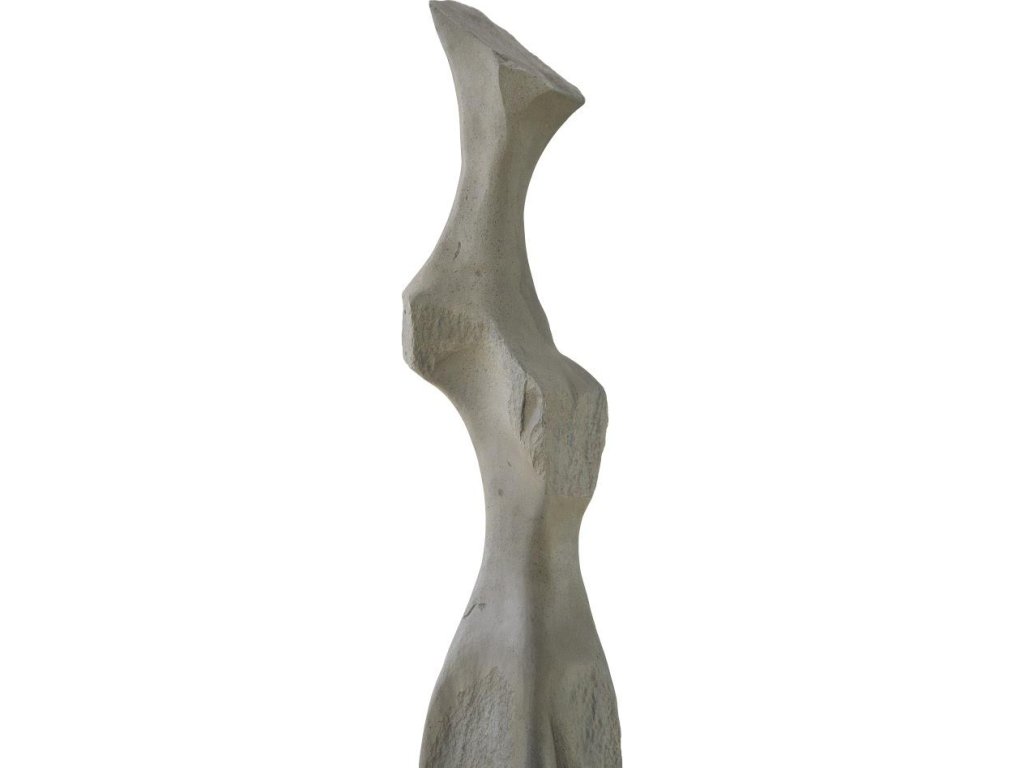 Cast Women Sculptures, C , Colossal, Splinter Stone Finish - image 2