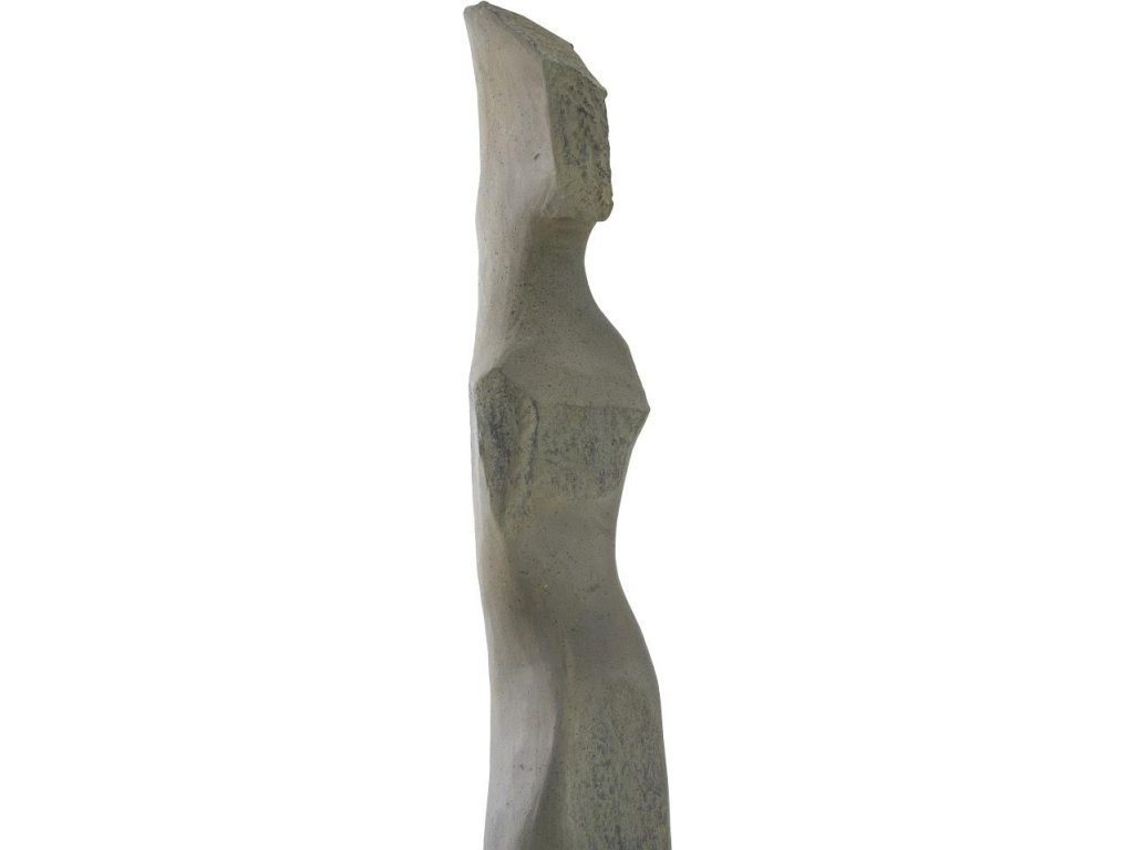 Cast Women Sculptures, E , Colossal, Splinter Stone - image 2