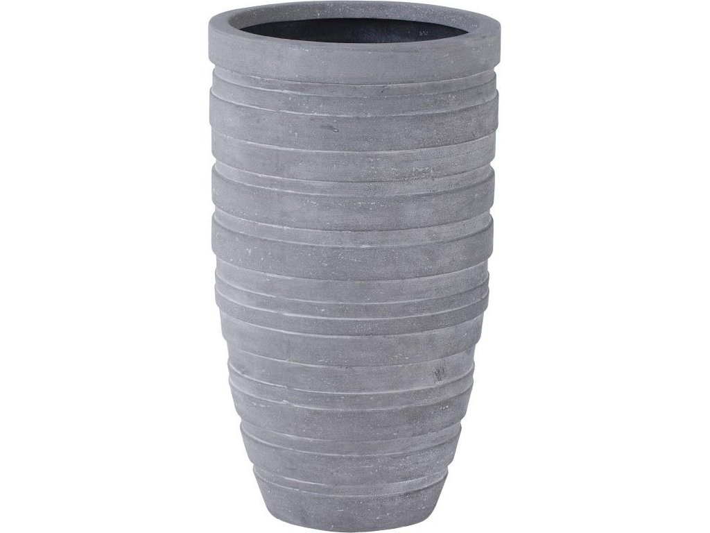 June Slim Planter, Raw Gray, SM - main image