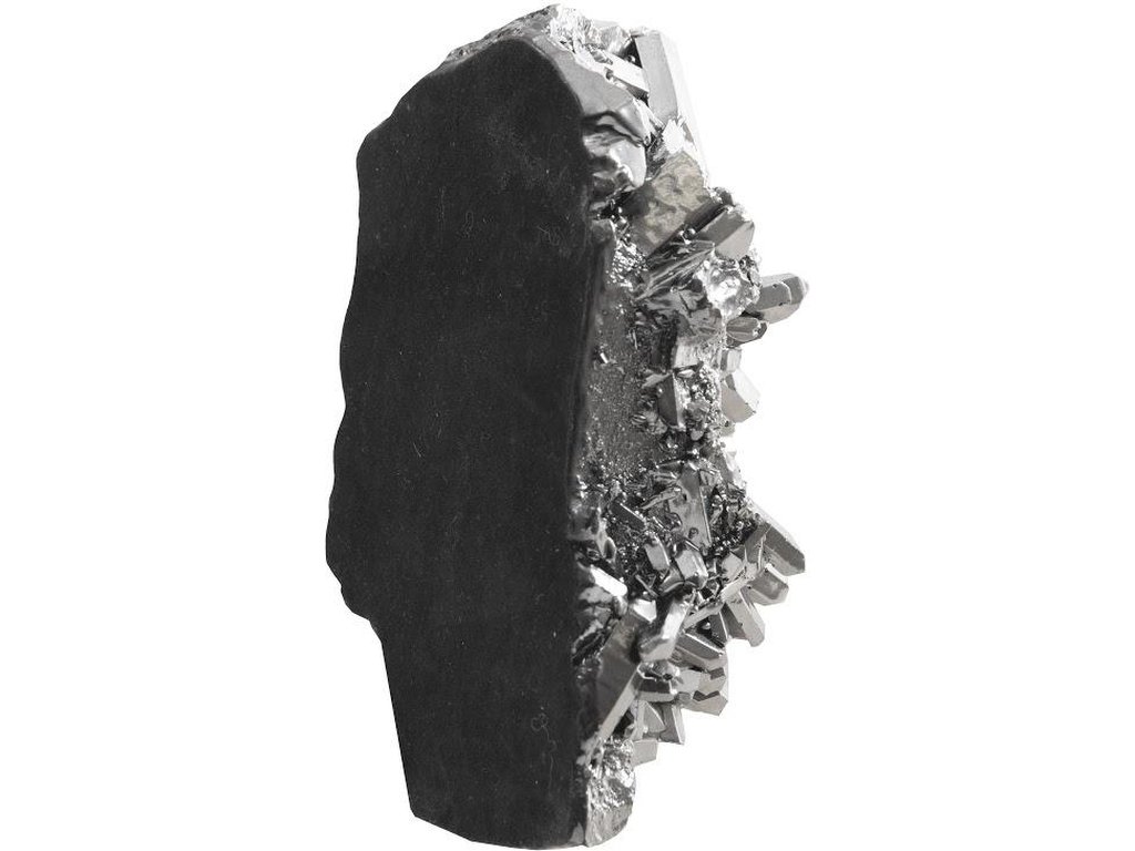 Cast Crystal Tabletop Accent, Liquid Silver, SM - image 5