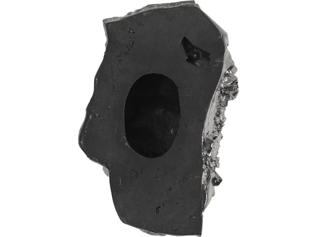 Cast Crystal Wall Art, Liquid Silver, SM - image 2
