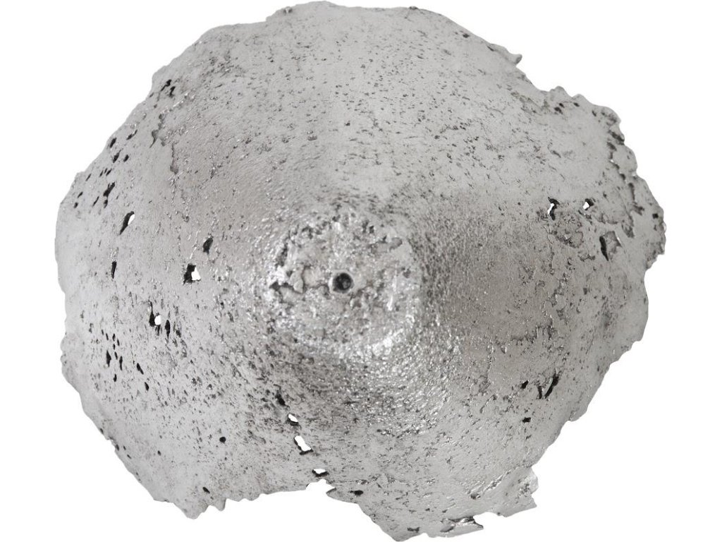 Jagged Splash Bowl Wall Art, Silver Leaf - image 2