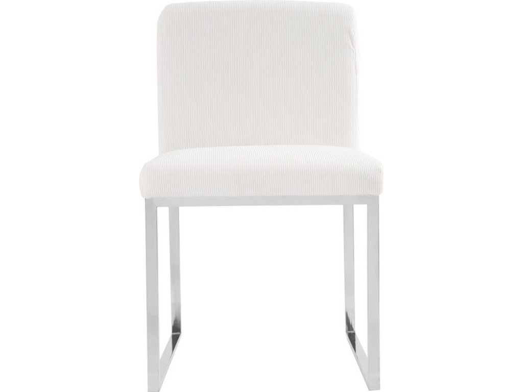 Frozen Dining Chair, Corduroy White - image 2