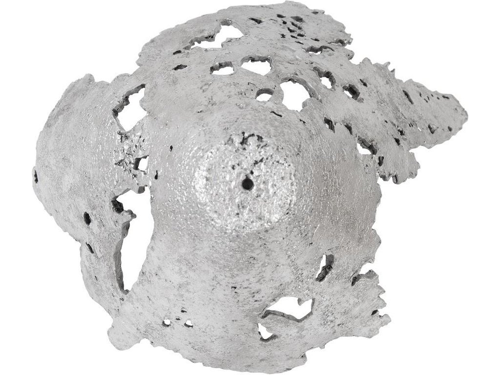 Perforated Splash Bowl Wall Art, Silver Leaf - image 2