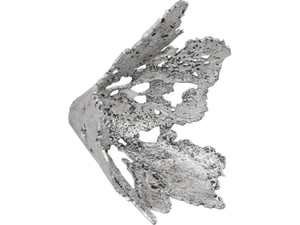 Perforated Splash Bowl Wall Art, Silver Leaf - main image