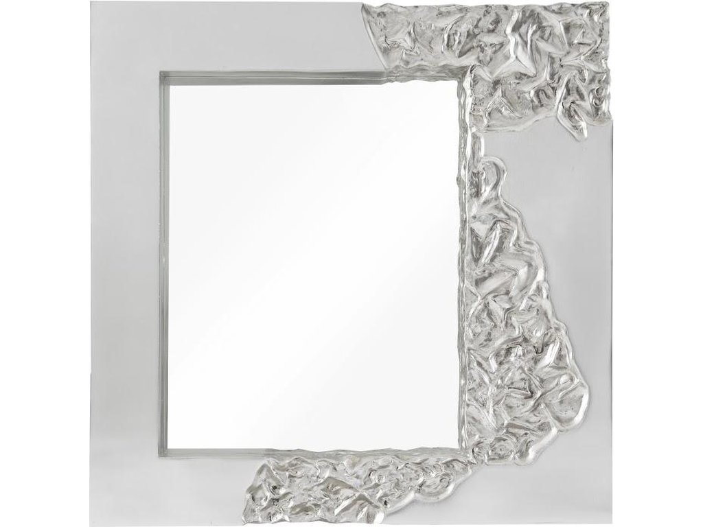 Mercury Mirror, Square, Silver Leaf - main image