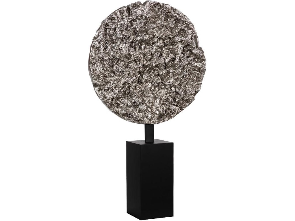 Cast Colossal Root on Stand, Antique Silver - image 1