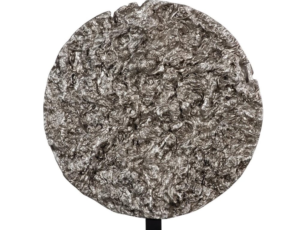 Cast Colossal Root on Stand, Antique Silver - image 4